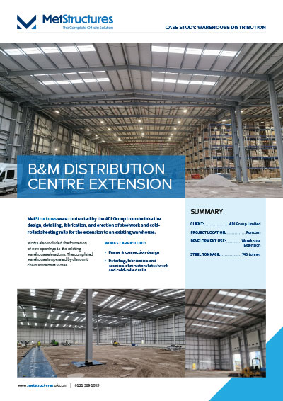 B&M Distribution- Centre Extension