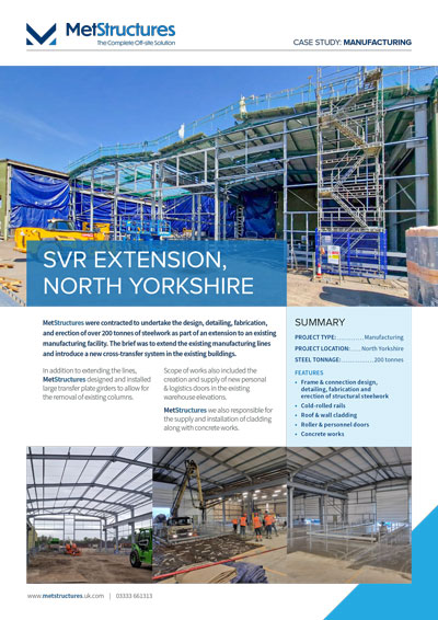 SVR Extension, North Yourshire