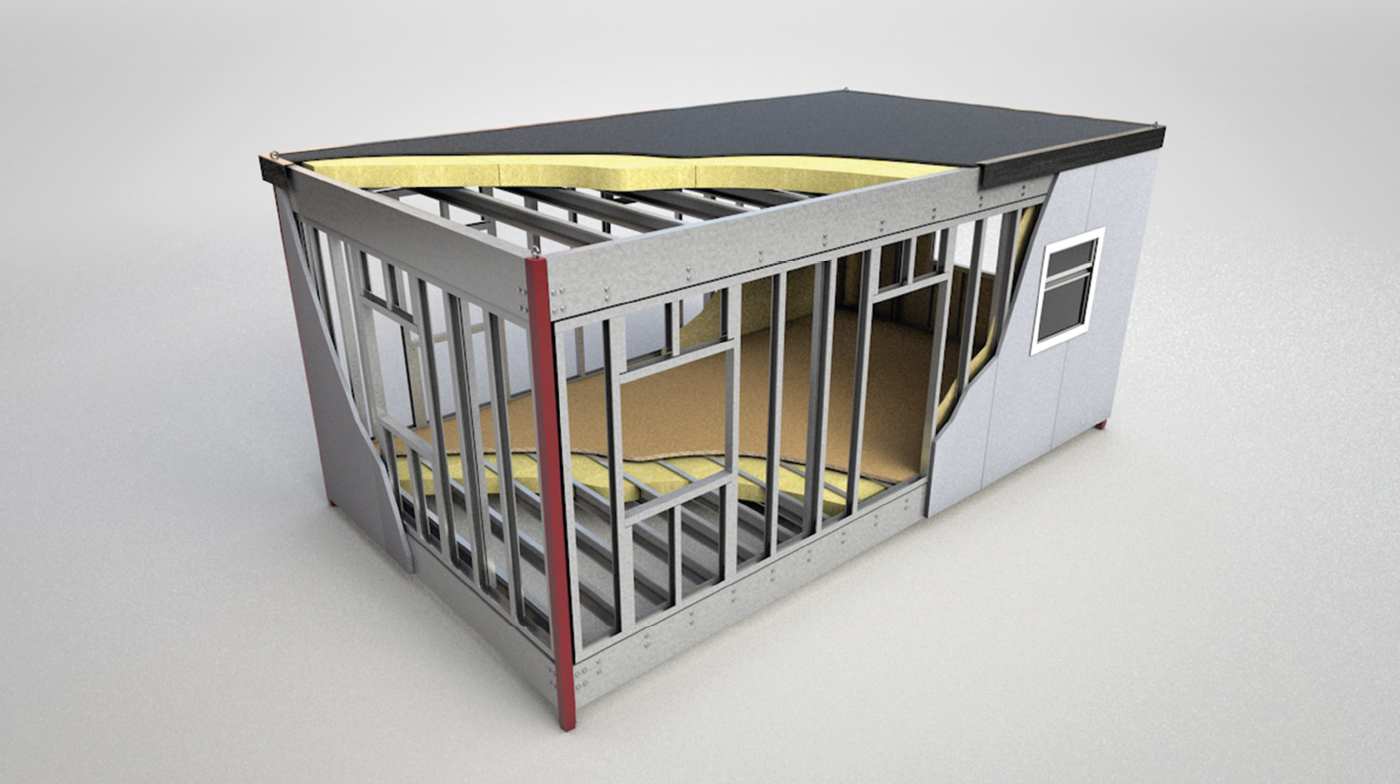 3D MODEL OF TYPICAL MODULE