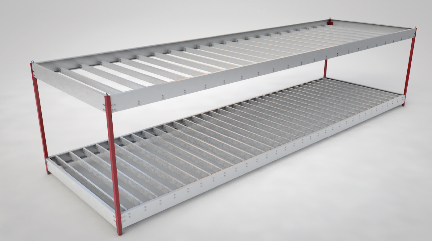 3D MODEL OF TYPICAL MODULE