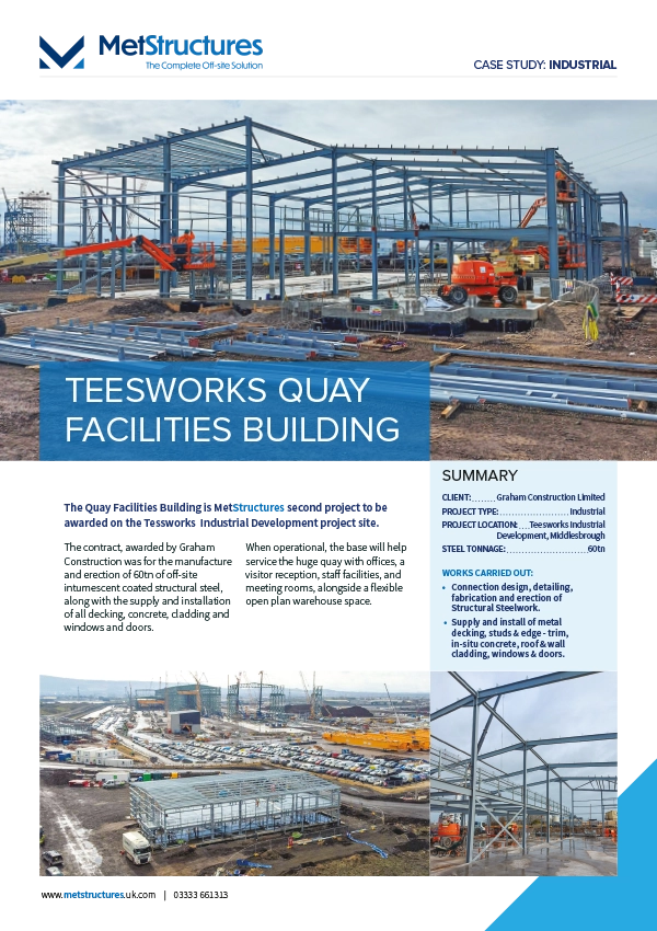  Teesworks Quay Facilities Building